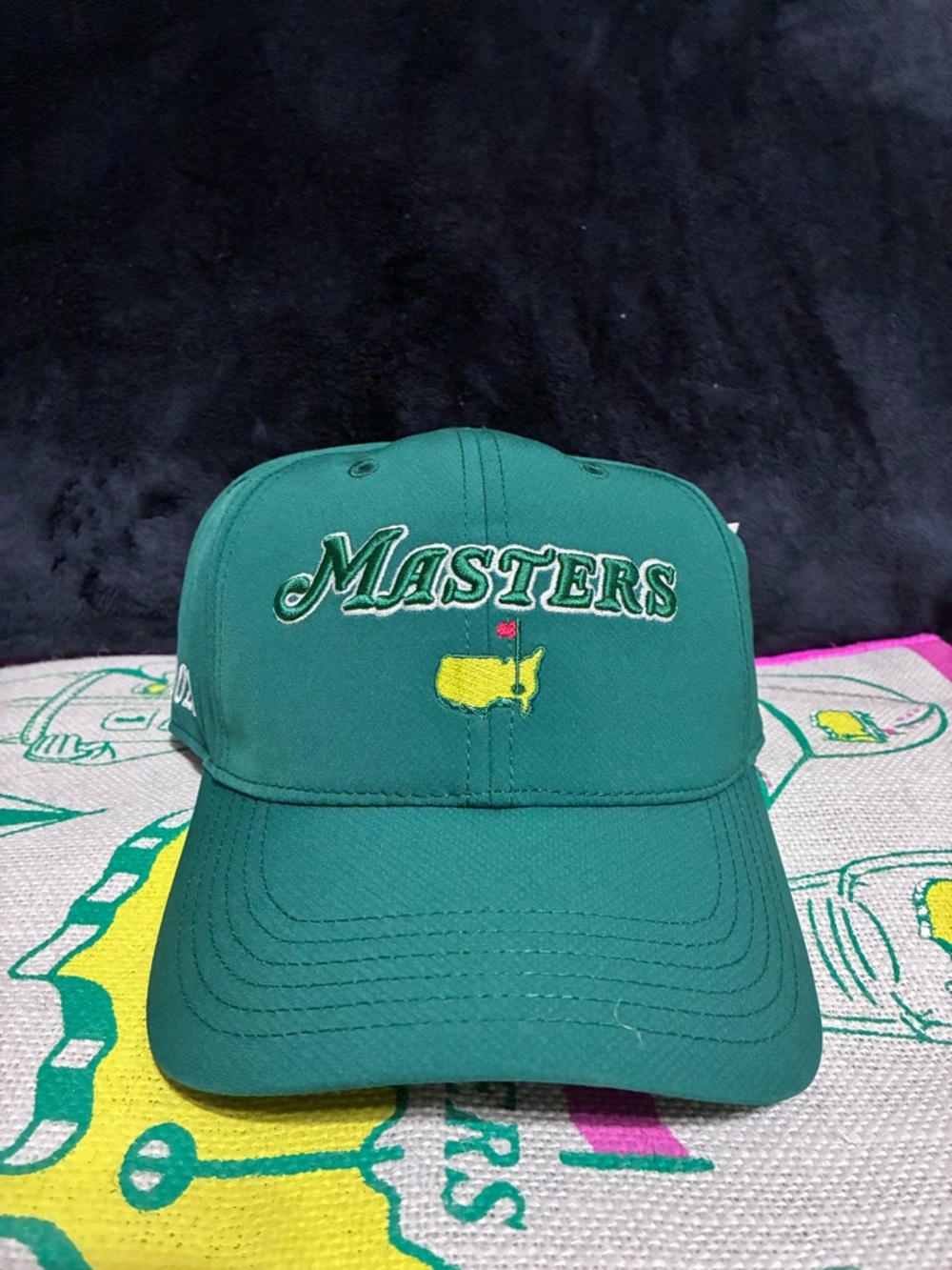 Masters Golf Hat 2026 With Logo and Year. Green - Picture 2 of 3